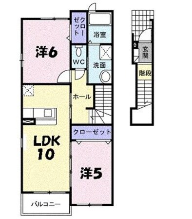 ワイズハウスの物件間取画像